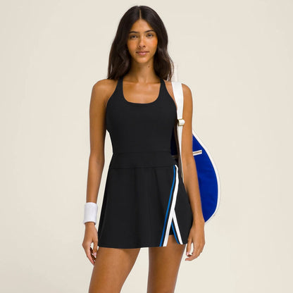 Sleeveless Tennis Dress with Built-In Underlayer