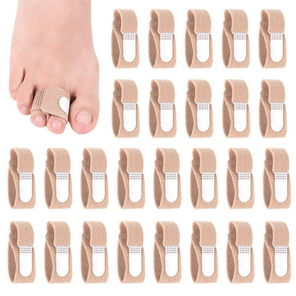 Overlapping Toe Straps For Correction And Fixation Of Claw Shaped Toe Bending In Adults And Children With Finger Joint Straps