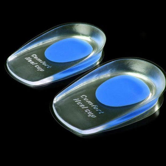 style Gel Shoes Insoles Cushion Heel Cup Massage Pads Inserts Heel Care Silicone Good Shoe Inserts